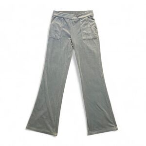 Blue Velvet Flare Sweatpants